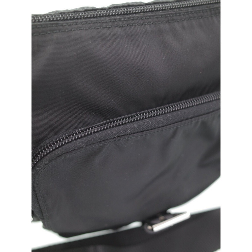 Prada Tessuto Crossbody messenger bag saffiano Leather Nero Black - Picture 7 of 9